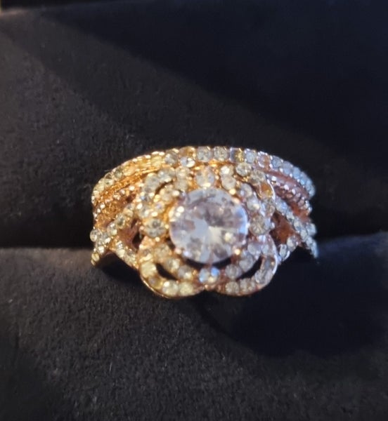 SIZE 10 US SIZE T UK 19.6MM INSIDE DAIMETER OF RING Carousel 1