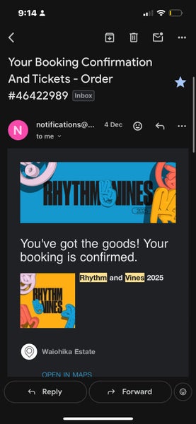 Rhythm And Vines Ticket, Lil Treble Camping64696570473859111