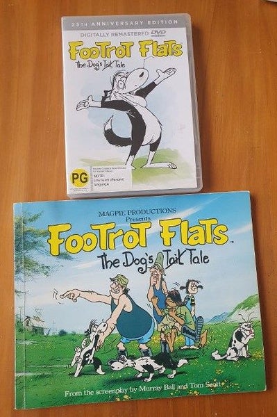 Footrot Flats DVD - The Dog's Tale ( 25th. Anniversary Edition ) Plus Book. Carousel 1