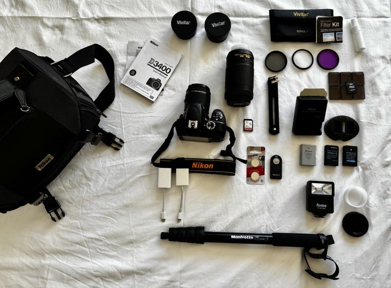 NIKON D3400 DSLR Camera64881042718851111