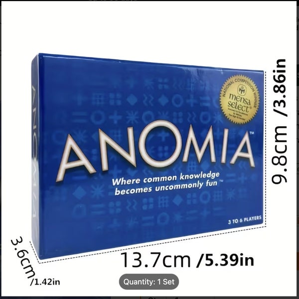 Anomia Super Fun Family Card Game for Ages10 and up New Board Game Carousel 1