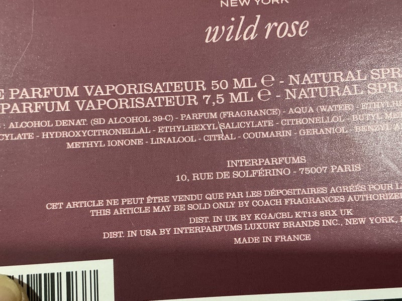 COACH WILD ROSE — EDP —2 items —New Carousel 3