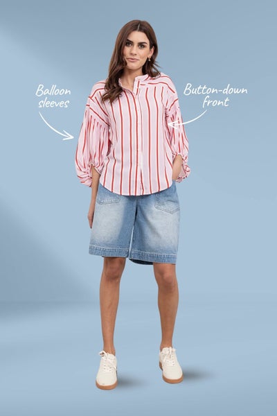 Moss Bronte Shirt Candy Stripe Carousel 2