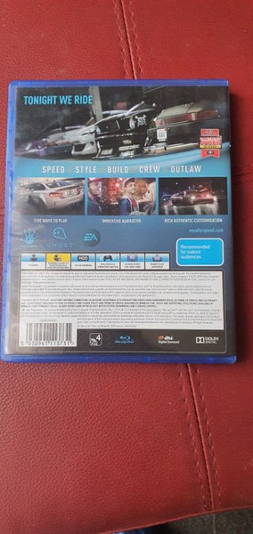 PS4 NEED FOR SPEED Carousel 2