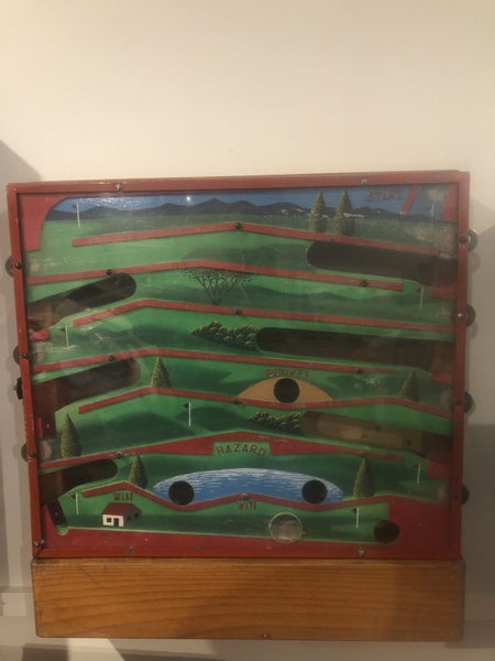 Old Penny Golf Machine Carousel 1