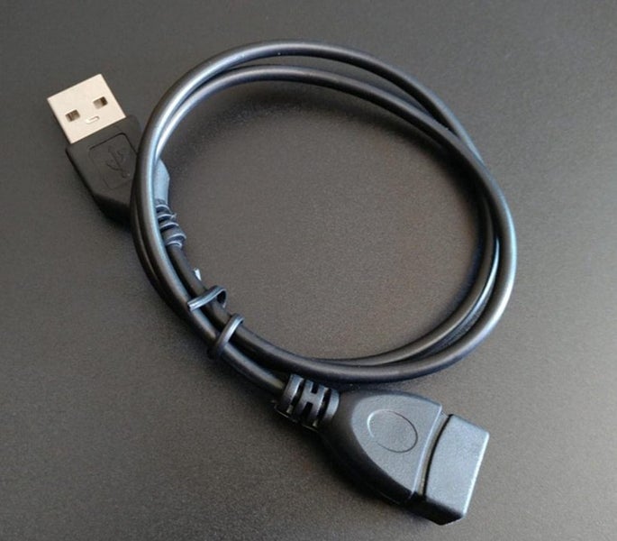 USB 2.0 Type A Male to Female Extension Data Sync Cable Extender Cord 1.5m Carousel 3