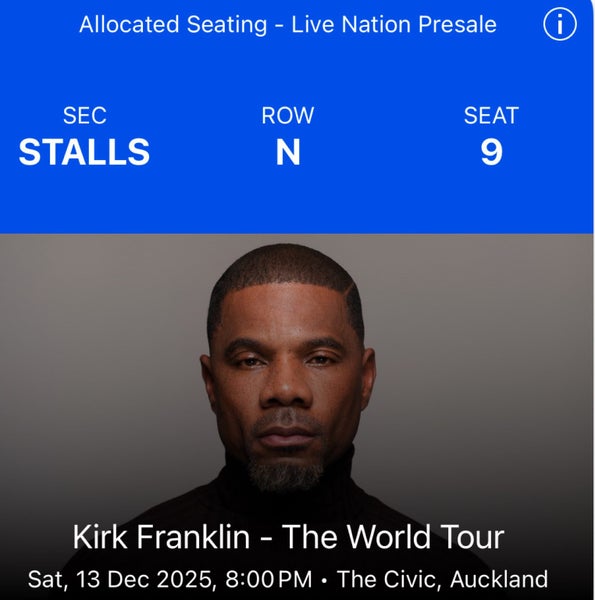 Kirk Franklin Tickets this Sat!64702783393410111