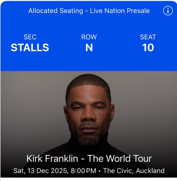 Kirk Franklin Tickets this Sat!64702783393410112