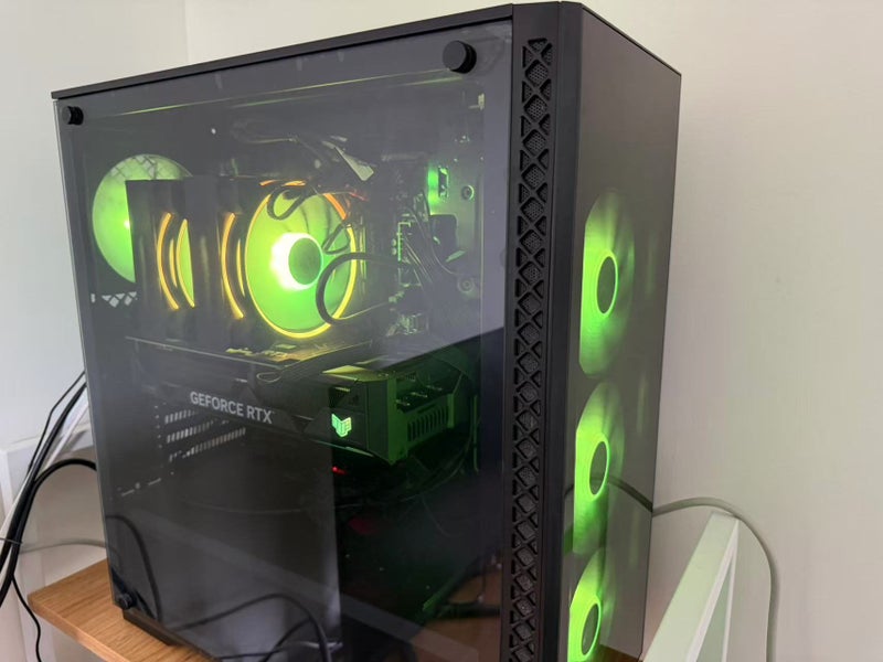 Gaming PC i5-12400F+RTX4060Ti 8GB + 32GB RAM+27" 2K 180Hz Monitor(Option)64703022431874110