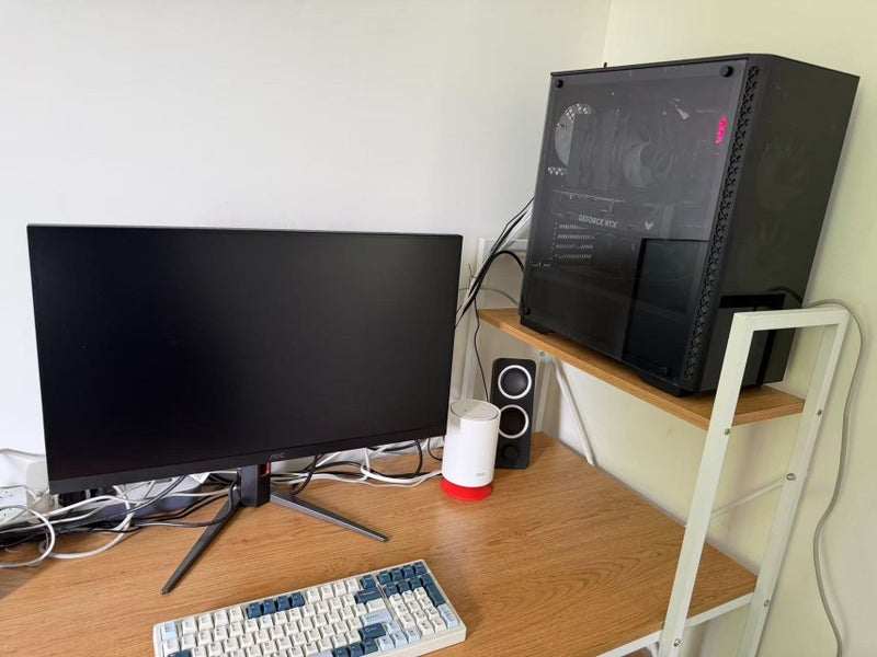 Gaming PC i5-12400F+RTX4060Ti 8GB + 32GB RAM+27" 2K 180Hz Monitor(Option)64703022431874112