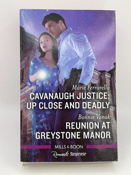 Cavanaugh Justice: Deadliest Mission/Reunion at Greystone Manor by Marie Ferr... Carousel 1
