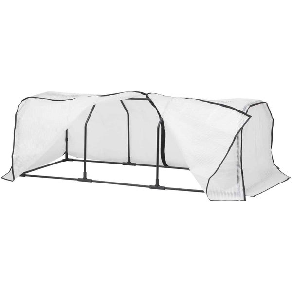 Garden Frame & 3 Covers - PE + Micromesh - Shade Combo 179x71x60cmH Carousel 1