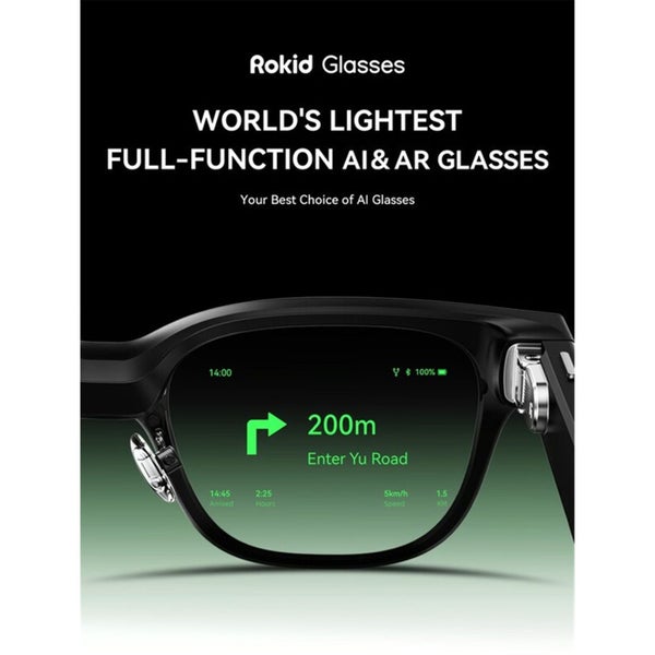 Rokid AI Glasses World's Lightest Full Function AI&AR Glasses 49g Link ChatGPT , Carousel 2