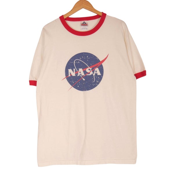 Vintage Nasa Ringer Tee XL Carousel 1