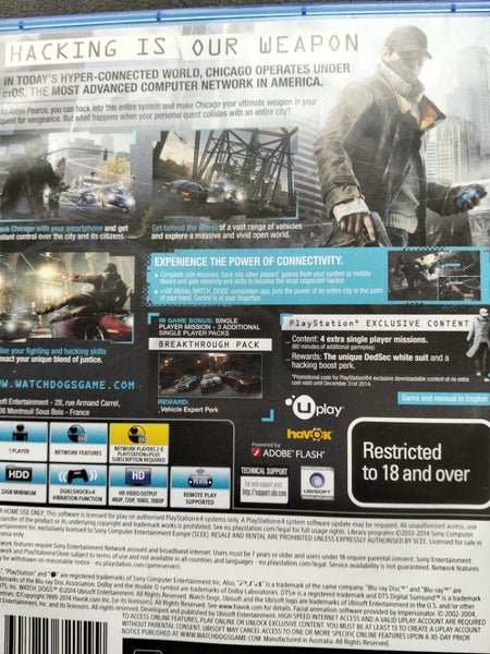 Watchdogs PS4 Carousel 3