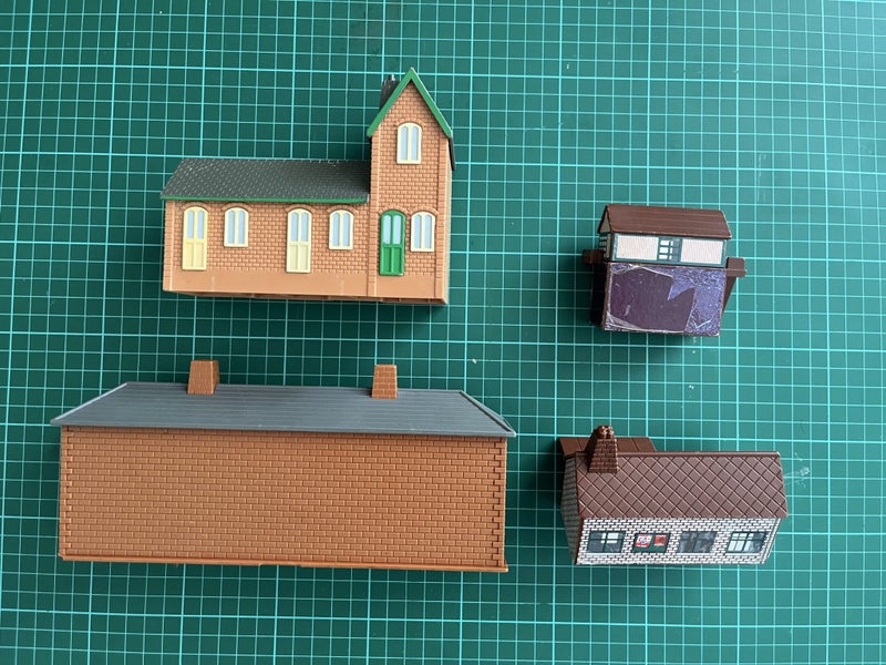 Vintage Thomas & Friends Tomy Trackmaster Maithwaite Station Lot Carousel 2