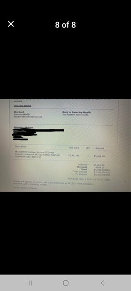 Live Blood Analysis Microscope System Carousel 8