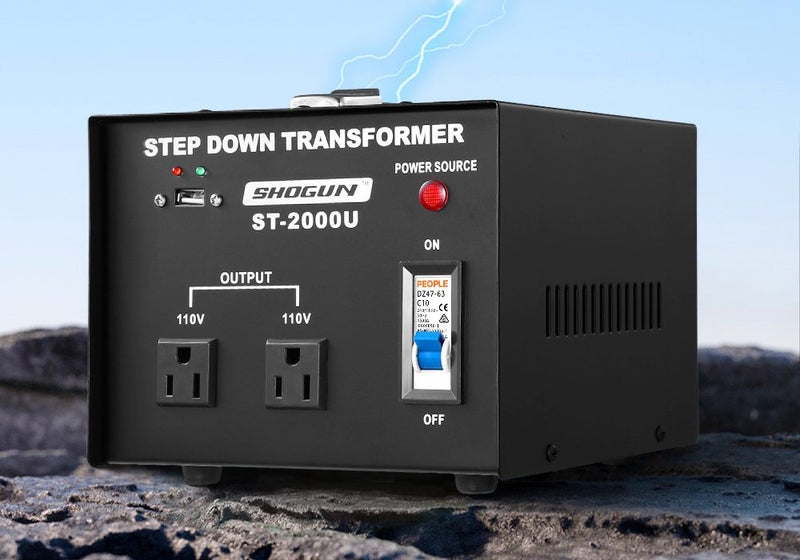 240V-110V Step Down Transformer 2000W Carousel 2