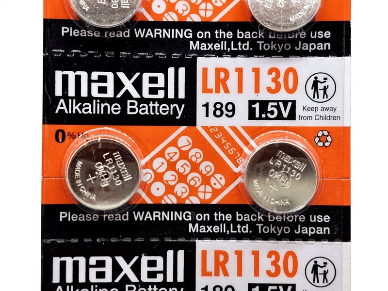 Maxell LR1130 (AG10, 189) 1.5V Alkaline - 4 batteries Carousel 1