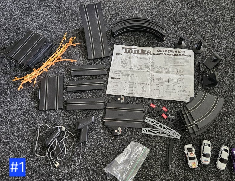 4x Slot Car Sets - Can all be used together! Carousel 2