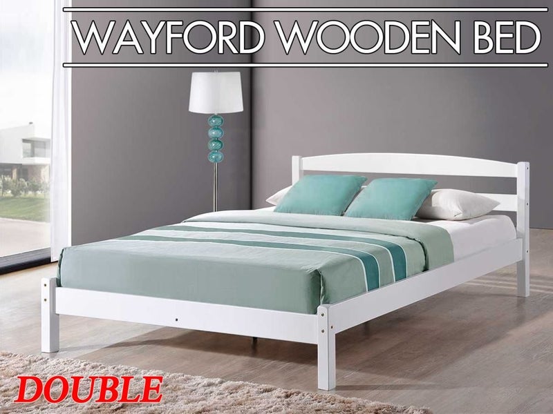 Double Bed with Mattress Carousel 1