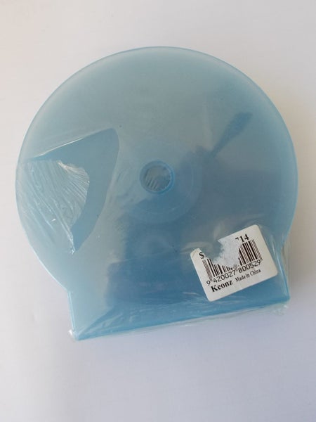 5 pk CD Shell Cases - Blue Carousel 1