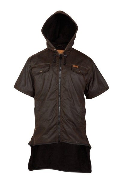 Outback Trading Linton Vest w hood and long tail - Size S to 7XL Carousel 2