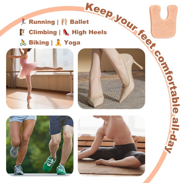 Callus Pads for Feet Soft Felt Callus Cushions for Bottom of Foot Relief Ad Carousel 6