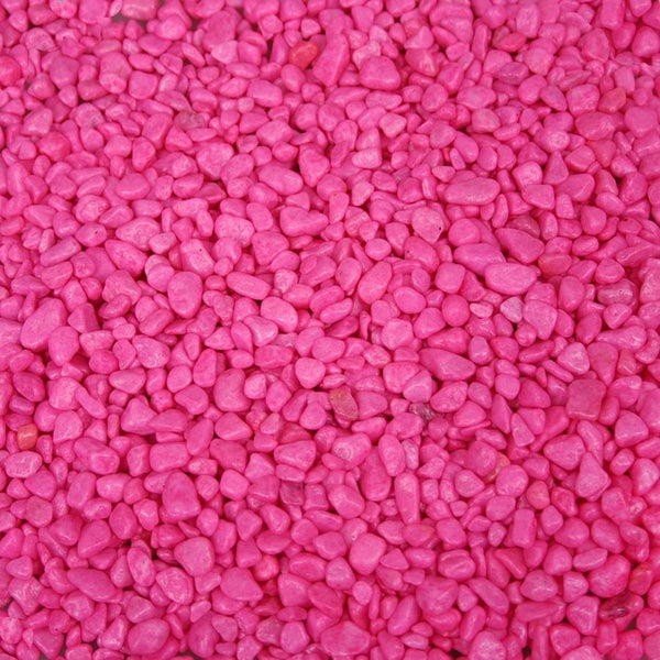 Aqua One Gravel - Pink 1kg (7mm) Carousel 1