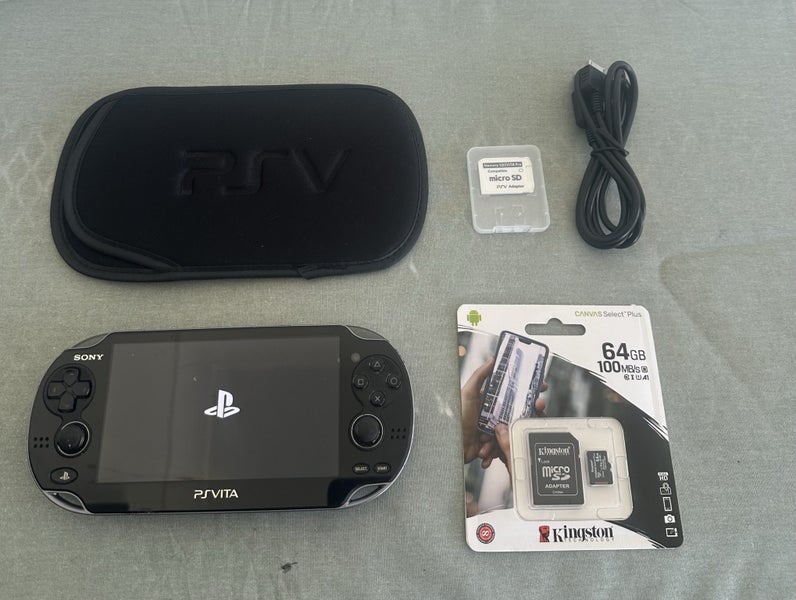 PS Vita – PCH-1100 (OLED Model) | 64GB | Fully Set Up64710700146178110