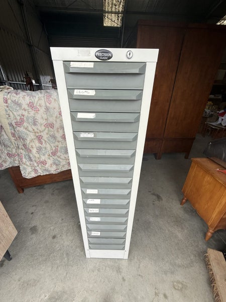 Precision 15 Draw Metal Filing cabinet Carousel 1