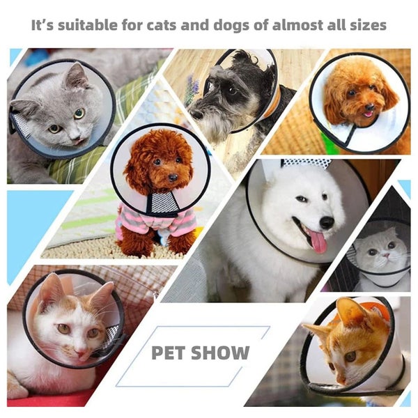 S Size 10.3-13 inch Cone for Dog to Stop lick,E Collar for Dog After Surger Carousel 8