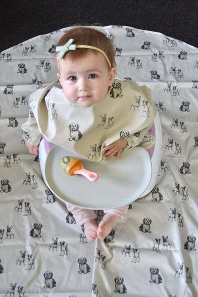 Moose Baby: Mess Mat - Deer Carousel 5