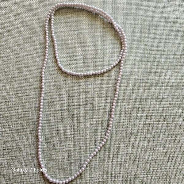 6 FAUX PEARLS necklaces & earrings - various colours & styles see below Carousel 6