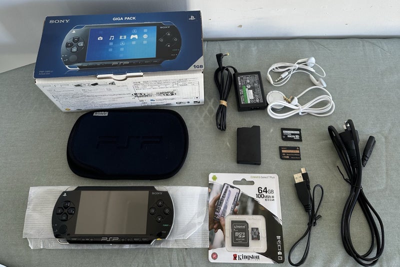 PSP 1000 – Piano Black Value Pack | 64GB | Fully Set Up64713675138178110
