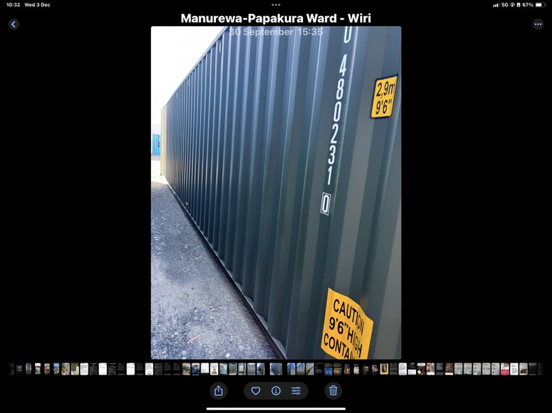40 foot High Cube shipping container64706744733185114