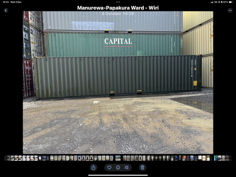 40 foot High Cube shipping container64706744733185110