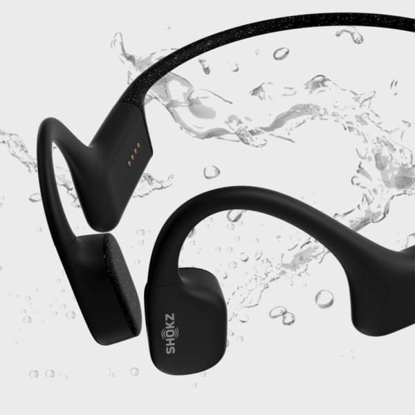 SHOKZ OpenSwim Bone Conduction Earphones - Black Carousel 2