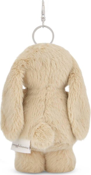 Snuggle Bunnies: Penelope the Bunny Key Charm - Caramel 17cm Plush Carousel 2