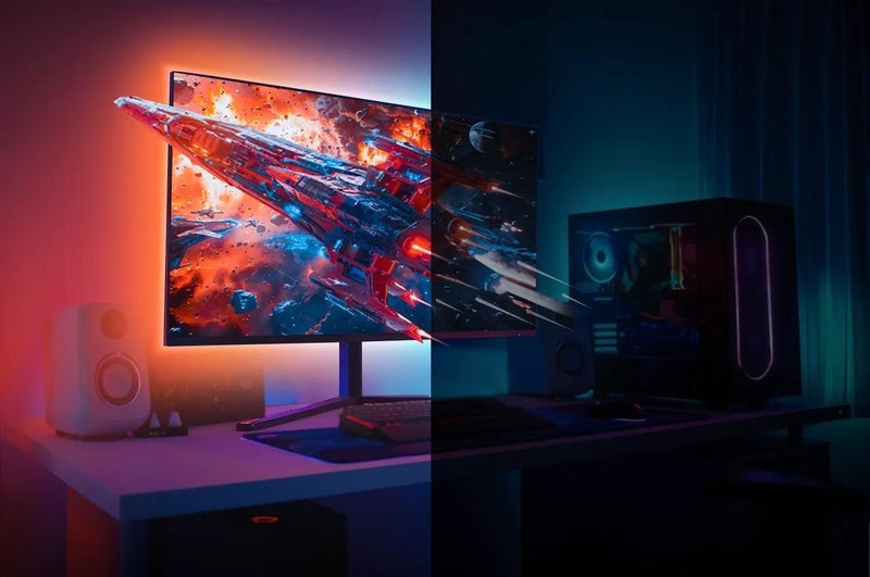 Ambit 2 Reactive RGB 24"- 27" Monitor Light Carousel 2