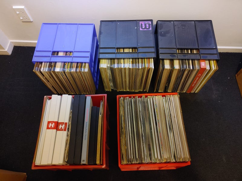 Vinyl Drum and Bass Collection - 5x Crates - Hospital Records - [NHS] - Mint Carousel 1