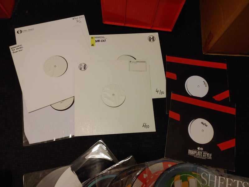 Vinyl Drum and Bass Collection - 5x Crates - Hospital Records - [NHS] - Mint Carousel 2