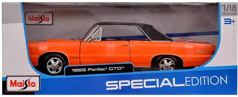 MAISTO SPECIAL EDITION 1965 Pontiac GTO 1/18 diecast model Carousel 14