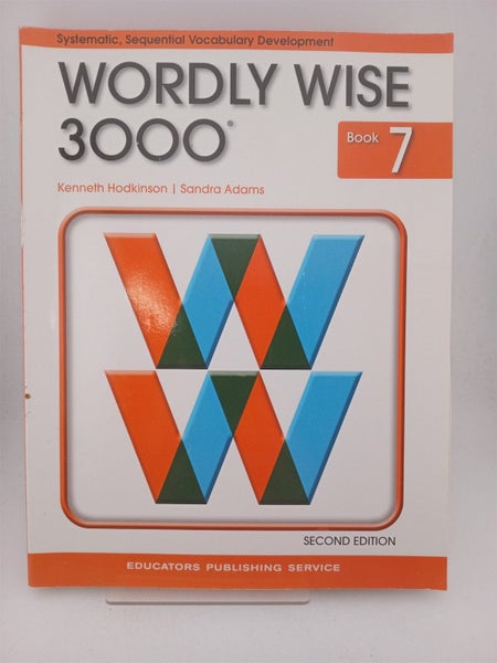 Wordly Wise 3000 Book 7 by Kenneth Hodkinson,Sandra Adams Carousel 1