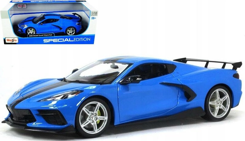 MAISTO SPECIAL EDITION 2020 CHEVROLET CORVETTE STINGRAY 1/18 diecast model Carousel 1