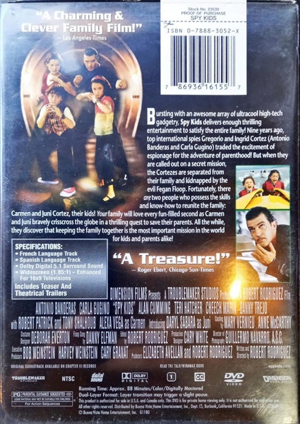 Spy Kids (Region 1 version) Carousel 2