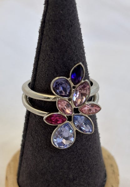Swarovski 'Tody Multi' Ring | Palladium | Size NZ 9 | Size EU 60 Carousel 2