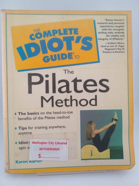 Complete Idiot's Guide to the Pilates Method by Karon Karter Carousel 1