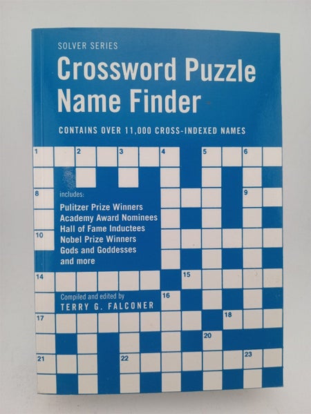Crossword Puzzle Name Finder by Terry G. Falconer