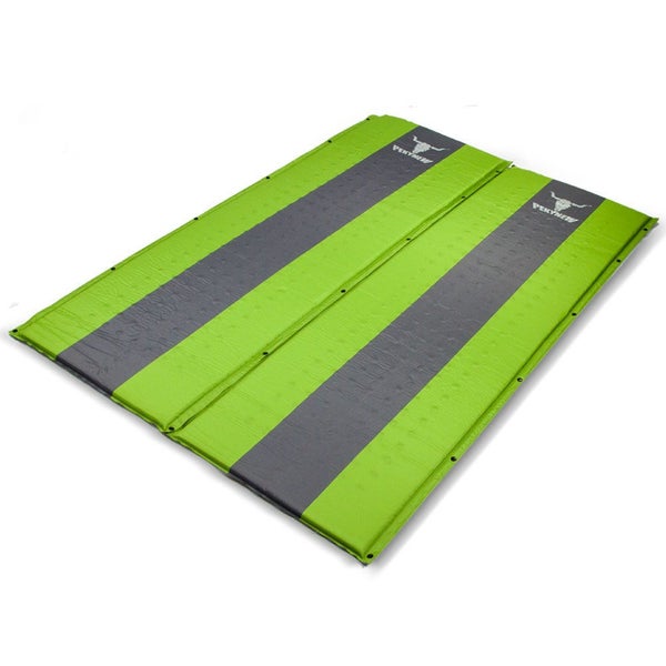 Pekynew Double Self Inflating Mattress Sleeping Air Bed Camping Hiking Joinable Carousel 1